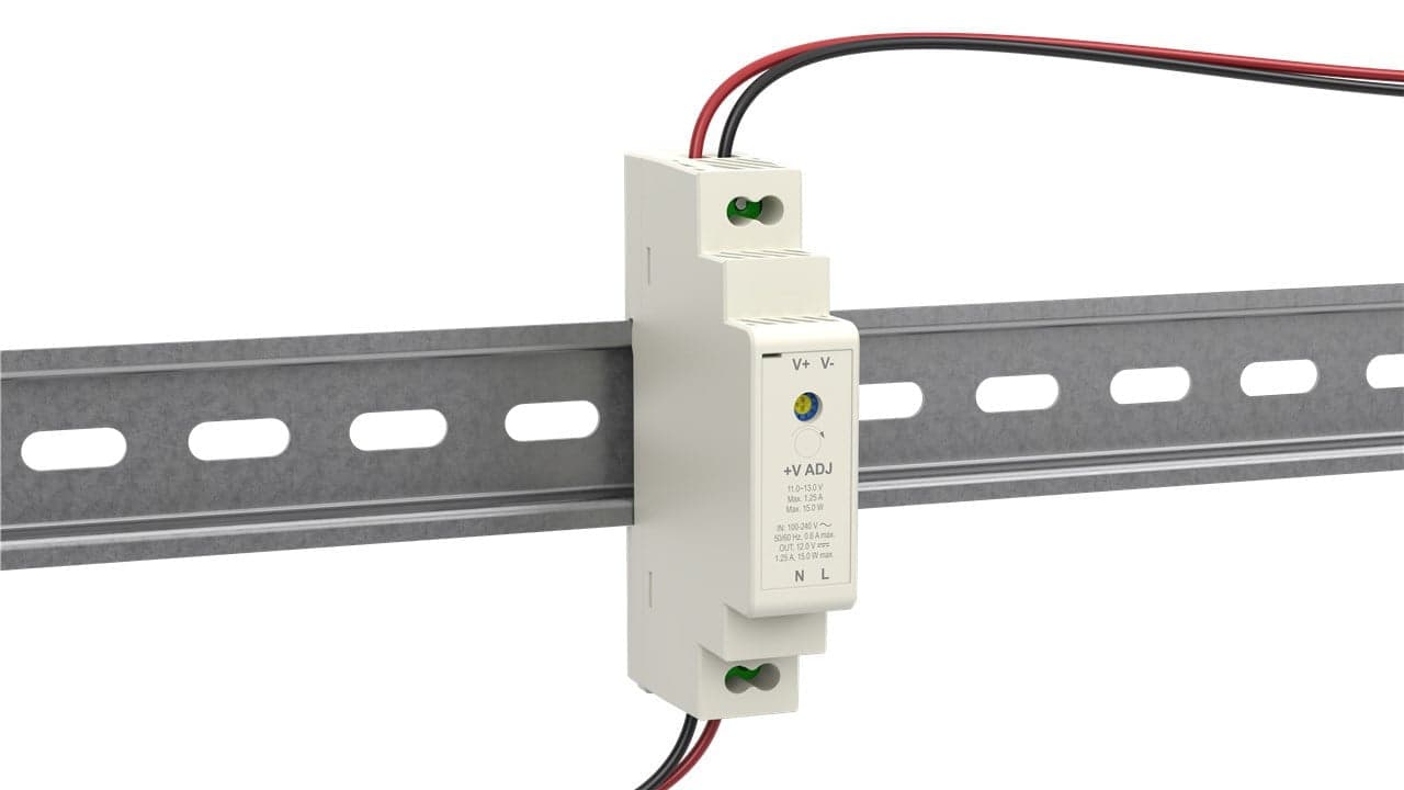 Alimentatore su Guida DIN 12V 1,25A 15W in Trasformatori Scontolo.net - Potenza, commercioVirtuoso.it