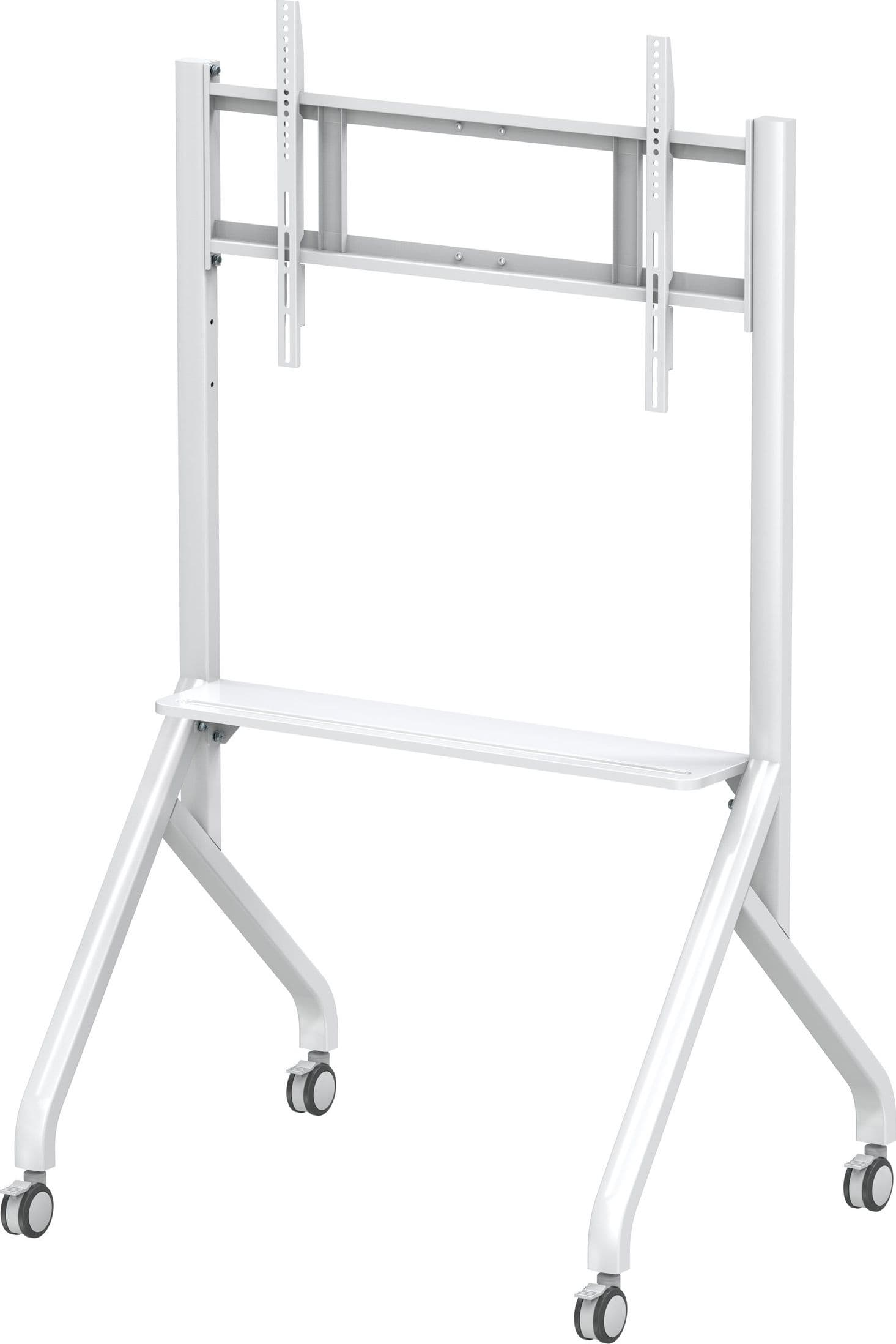 Supporto Mobile da Pavimento Multifunzione per TV LCD/LED/Plasma 65-100'' Bianco in Mobili Scontolo.net - Potenza, commercioVirtuoso.it