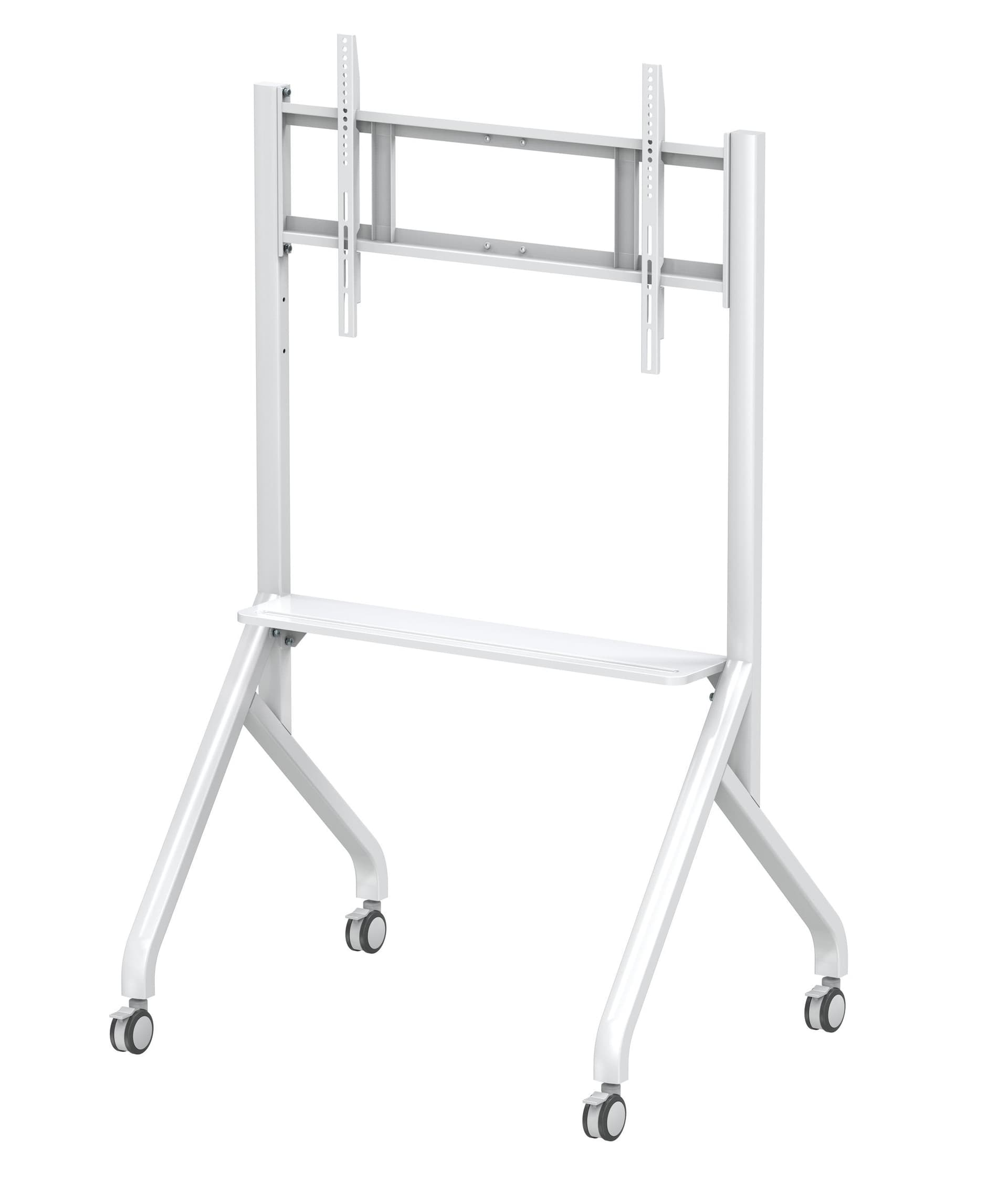 Supporto Mobile da Pavimento Multifunzione per TV LCD/LED/Plasma 65-100'' Bianco in Mobili Scontolo.net - Potenza, commercioVirtuoso.it