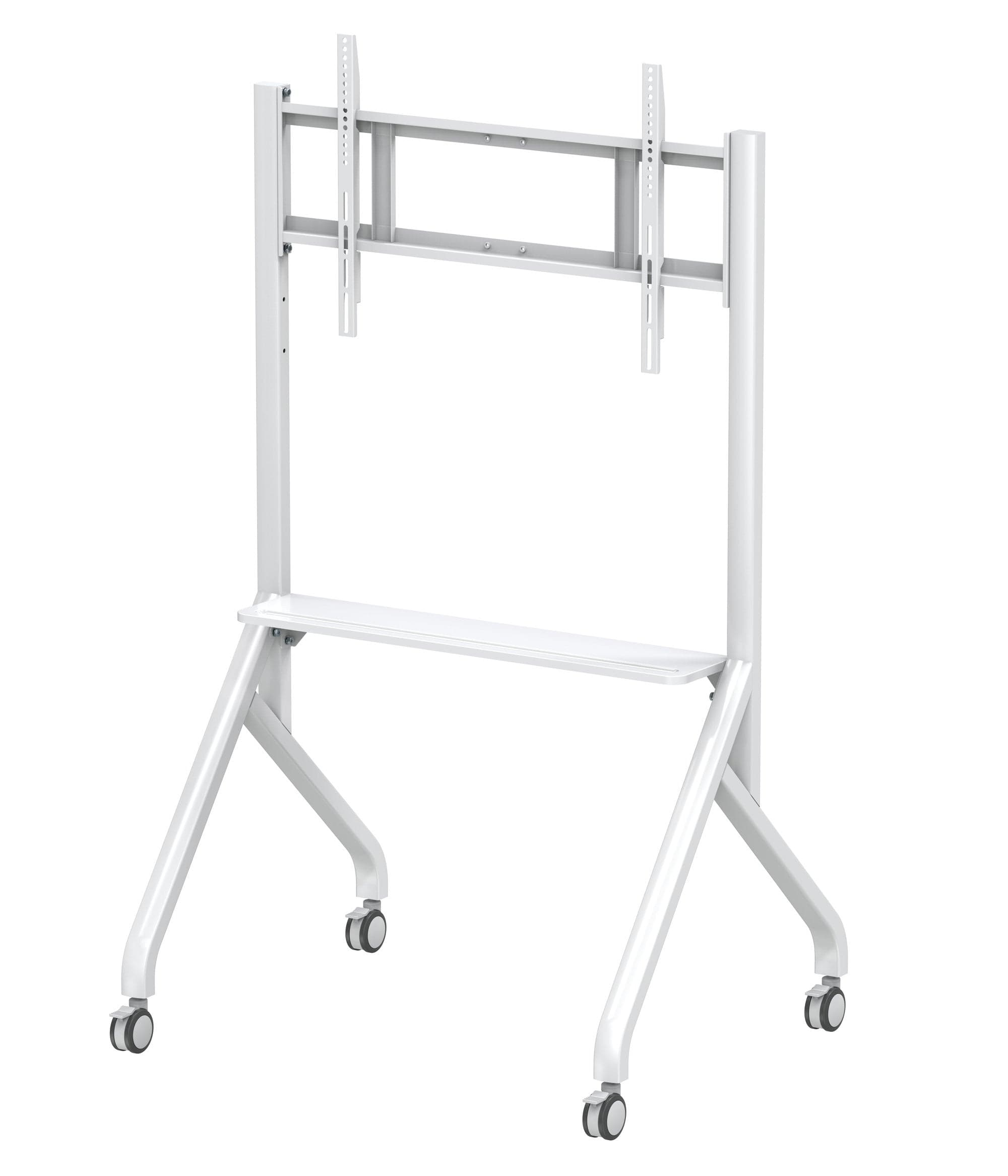 Supporto Mobile da Pavimento Multifunzione per TV LCD/LED/Plasma 65-100'' Bianco in Mobili Scontolo.net - Potenza, commercioVirtuoso.it