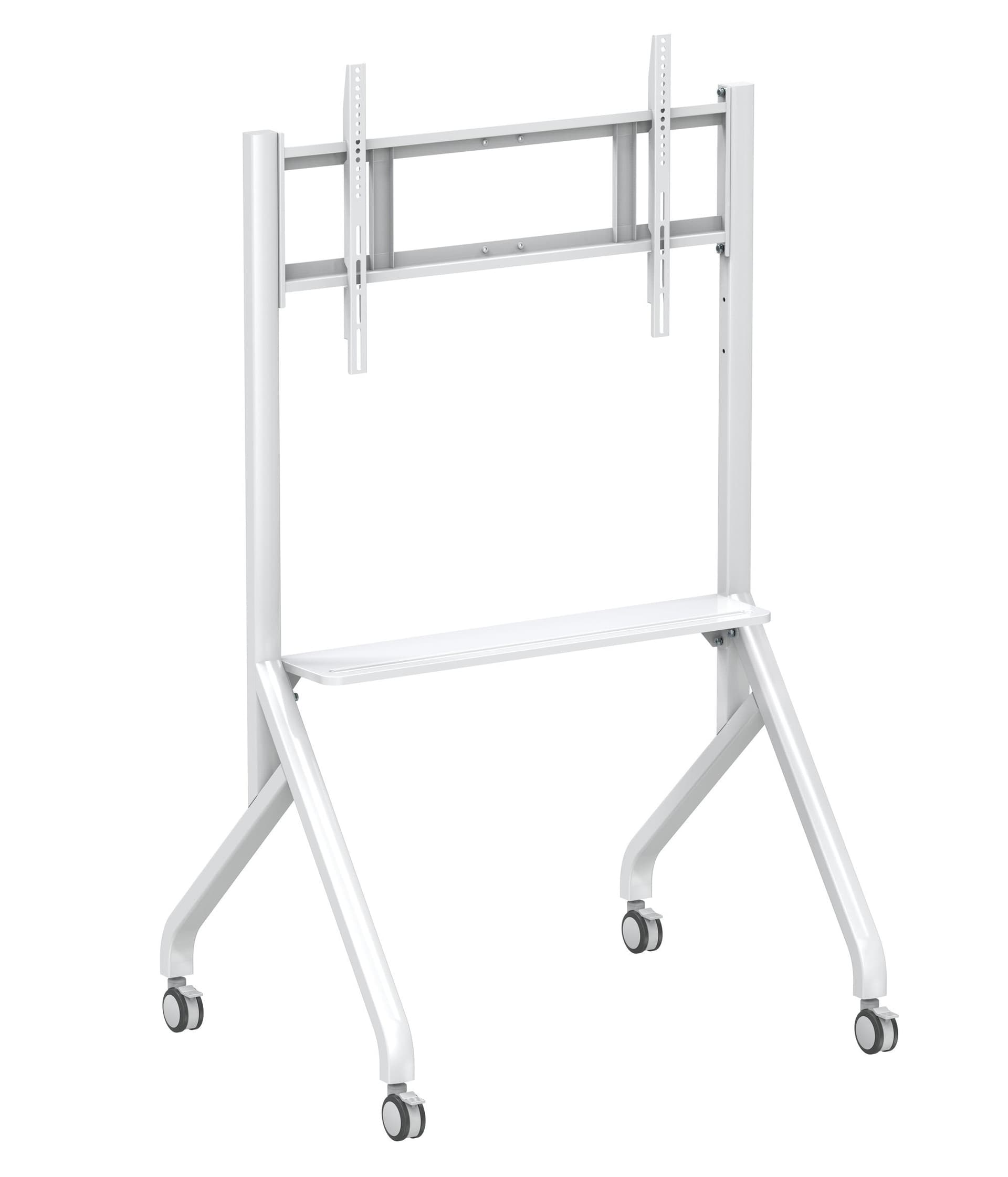 Supporto Mobile da Pavimento Multifunzione per TV LCD/LED/Plasma 65-100'' Bianco in Mobili Scontolo.net - Potenza, commercioVirtuoso.it