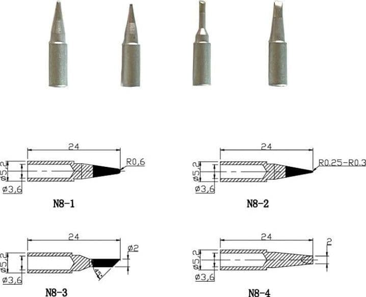 Set Punte di Saldatura per Stazione di Saldatura I-TOOL-SD-8961A in Punte Scontolo.net - Potenza, commercioVirtuoso.it