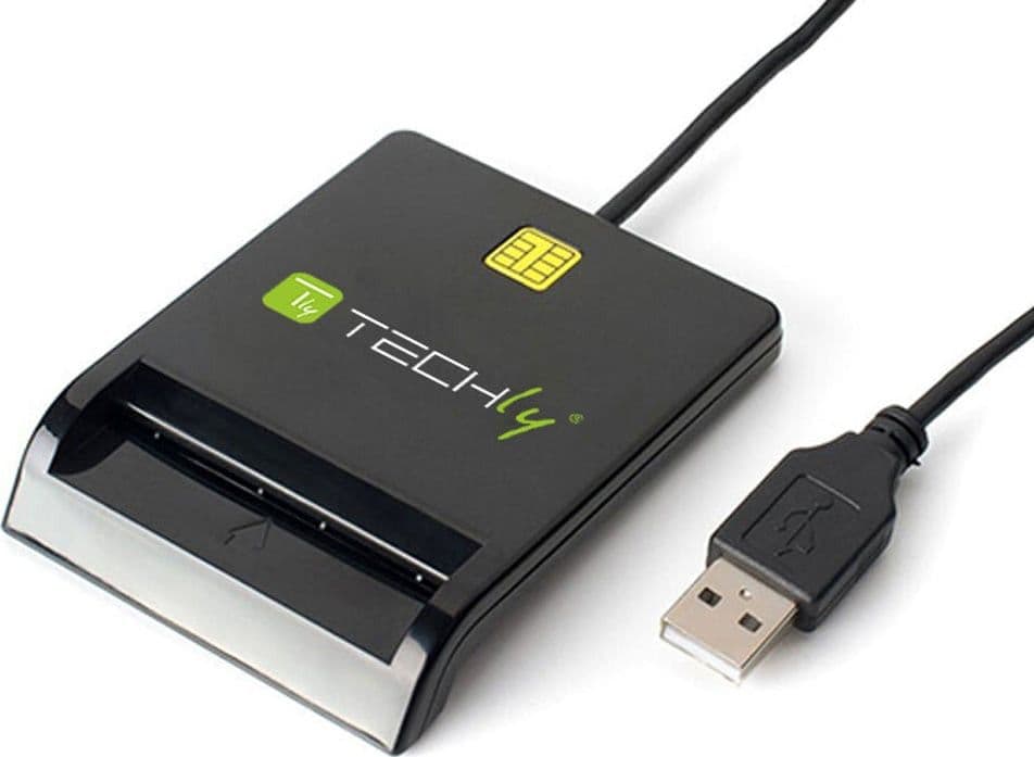 Lettore di Smart Card USB Esterno Nero in Lettori schede di memoria esterni Scontolo.net - Potenza, commercioVirtuoso.it
