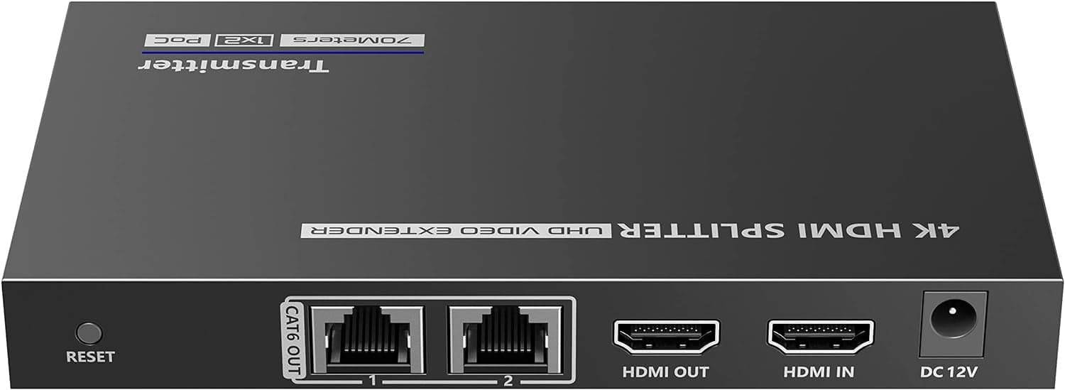 Extender Splitter HDMI 2 vie su Cavo di Rete 70 metri PoC in Cavi HDMI Scontolo.net - Potenza, commercioVirtuoso.it