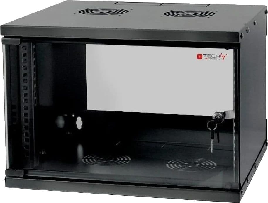 Armadio Rack 19'' a Muro 9U prof. 320 Nero Assemblato in  Scontolo.net - Potenza, commercioVirtuoso.it