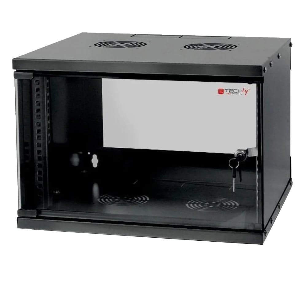 Armadio Rack 19'' a Muro 9U prof. 320 Nero Assemblato in  Scontolo.net - Potenza, commercioVirtuoso.it