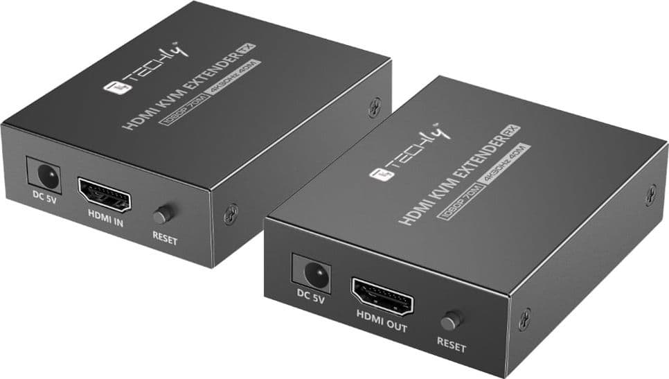 HDMI KVM Extender su Cavo di Rete 1080p@60Hz fino a 70m 4K fino a 40m