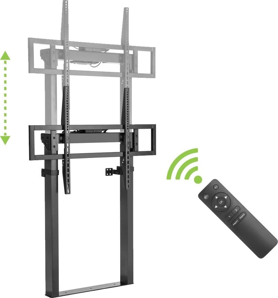 Supporto TV Motorizzato da Parete con Altezza Regolabile per TV da 55-100'' con Telecomando in Supporti da parete e da soffitto Scontolo.net - Potenza, commercioVirtuoso.it