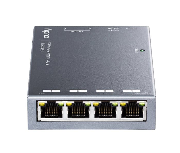 Switch PoE+ a 6 porte 10/100M, FS1006PL in  Scontolo.net - Potenza, commercioVirtuoso.it