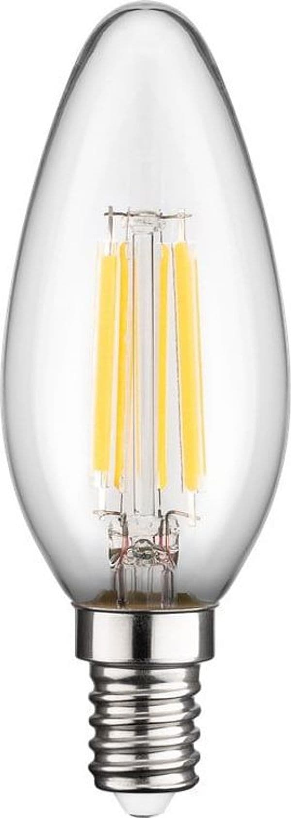Lampadina LED Candela E14 Bianco Caldo 6W Filamento Classe C in Lampadine a LED Scontolo.net - Potenza, commercioVirtuoso.it