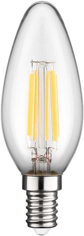 Lampadina LED Candela E14 Bianco Caldo 6W Filamento Classe C in Lampadine a LED Scontolo.net - Potenza, commercioVirtuoso.it