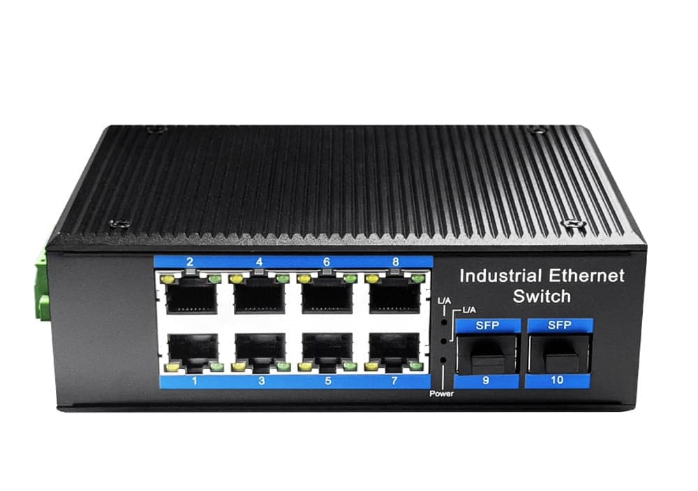 Switch Industriale Gigabit 8 Porte con 2 slot SFP, IG1008S2 in  Scontolo.net - Potenza, commercioVirtuoso.it
