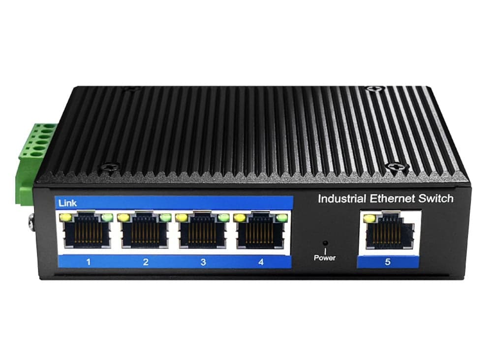 Switch Industriale Gigabit 5 Porte, IG1005 in  Scontolo.net - Potenza, commercioVirtuoso.it