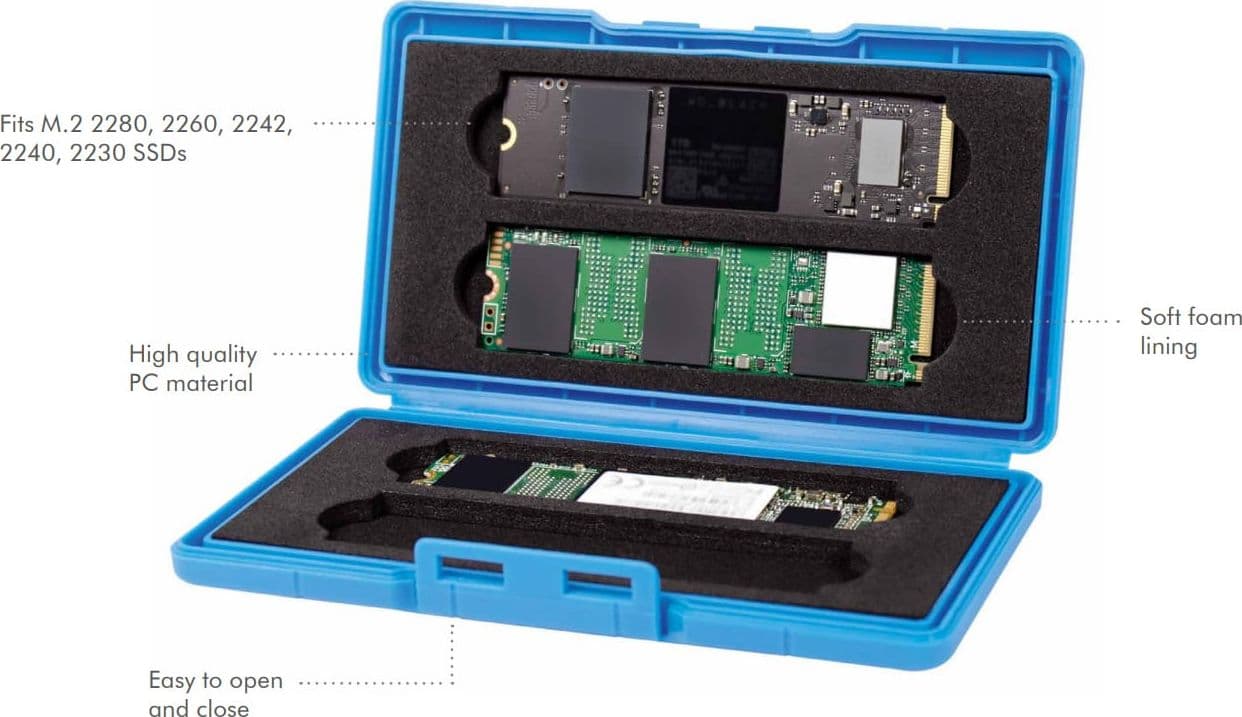 Scatola di Protezione SSD M.2 NGFF/NVMe in Case e serrature Scontolo.net - Potenza, commercioVirtuoso.it