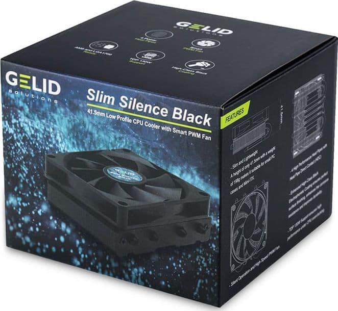 Dissipatore CPU a Basso Profilo con Ventola PWM Intelligente