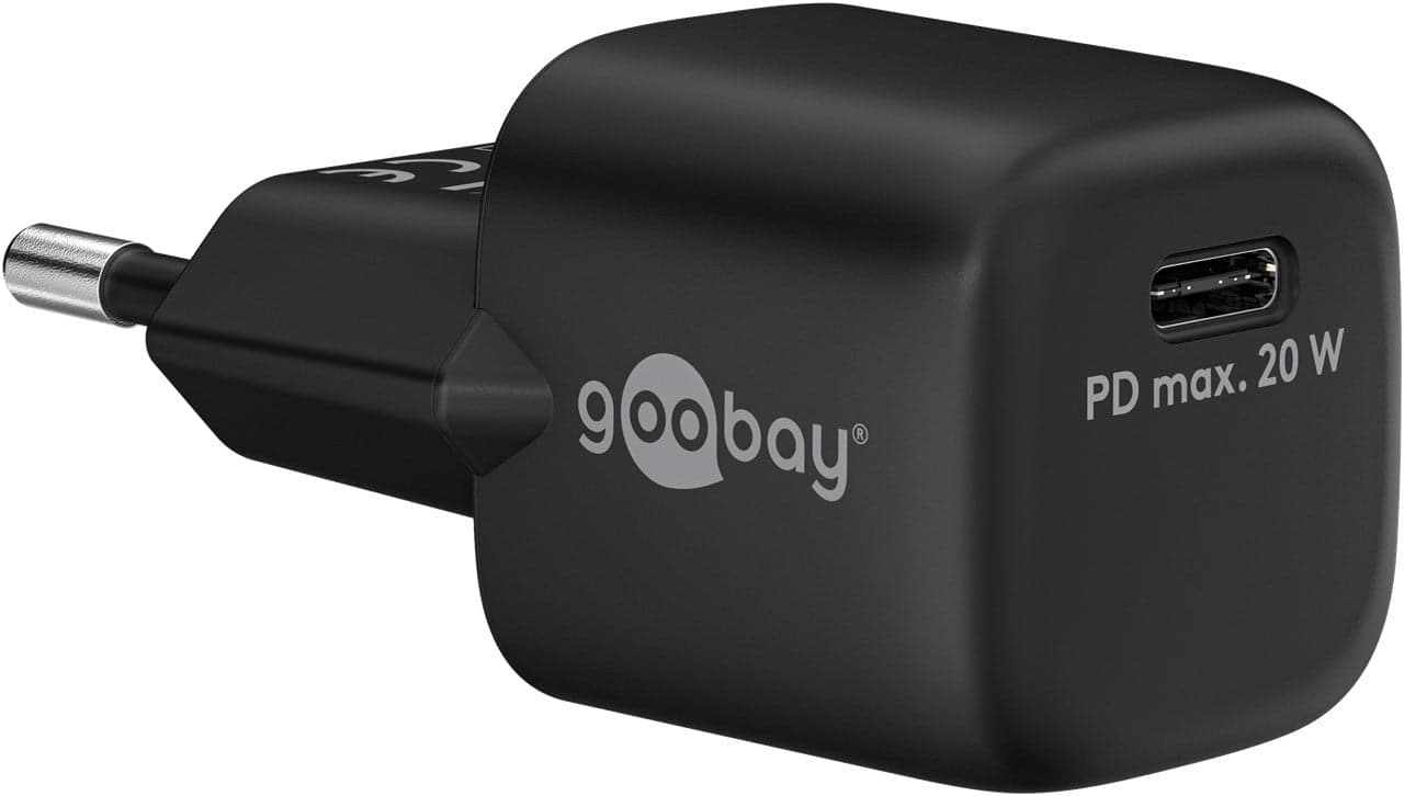 Alimentatore Caricatore Rapido USB-C&trade PD GaN Nano 20W 3A Nero in Caricabatterie da muro Scontolo.net - Potenza, commercioVirtuoso.it
