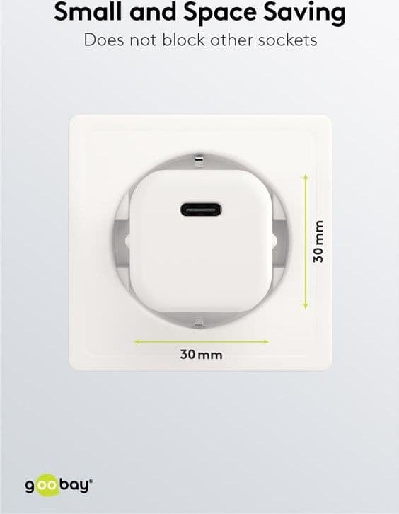 Alimentatore Caricatore Rapido USB-C&trade PD GaN Nano 20W 3A Bianco in Caricabatterie da muro Scontolo.net - Potenza, commercioVirtuoso.it