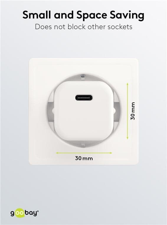 Alimentatore Caricatore Rapido USB-C&trade PD GaN Nano 20W 3A Bianco in Caricabatterie da muro Scontolo.net - Potenza, commercioVirtuoso.it