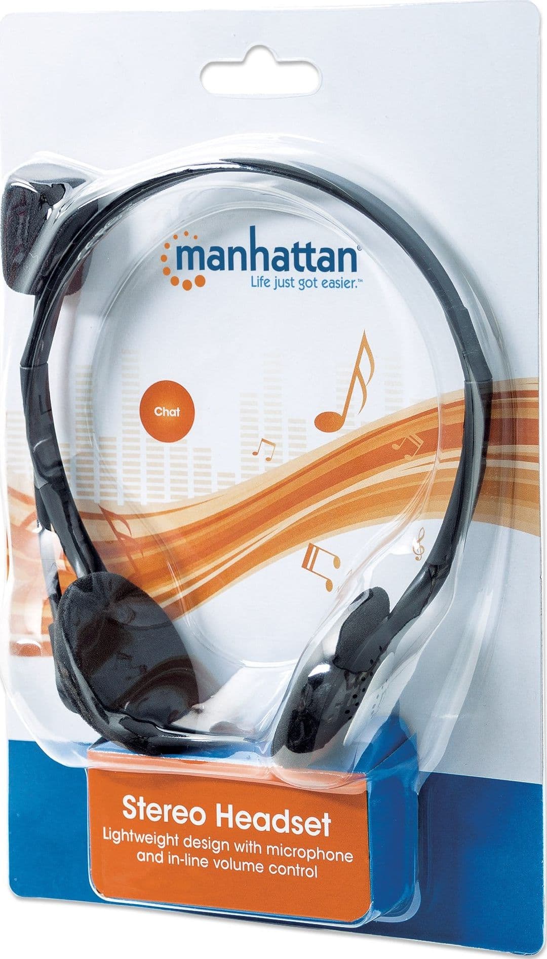 Cuffie Stereo con Microfono e Regolazione del Volume