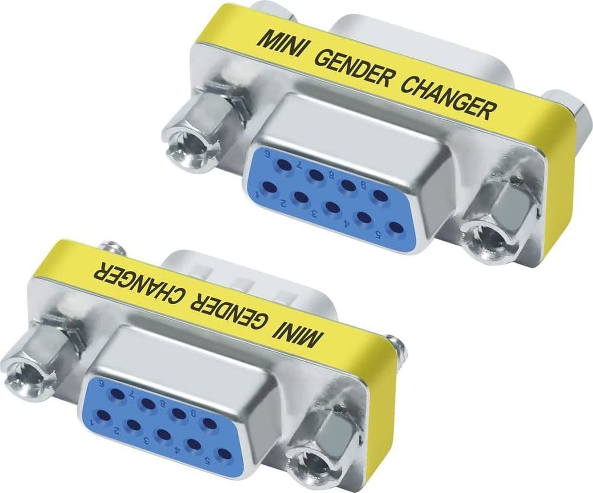 Mini Gender Changer Standard DB 9 poli F/F in  Scontolo.net - Potenza, commercioVirtuoso.it