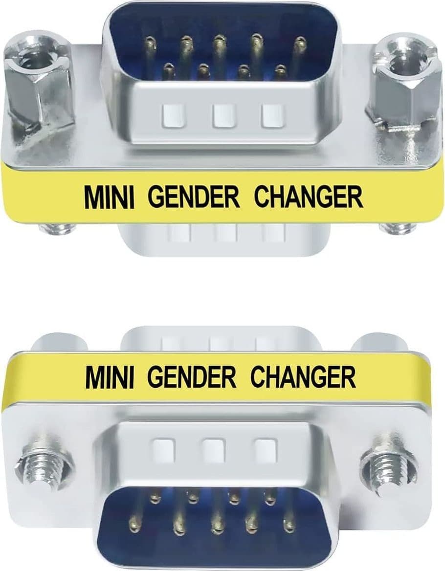 Mini Gender Changer Standard DB 9 poli M/M in Adattatori Scontolo.net - Potenza, commercioVirtuoso.it