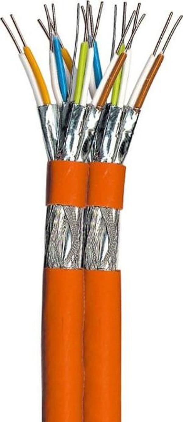 Matassa S/FTP, 4 coppie, Cavo Cat.7 Rame 100m Rigido PIMF Arancione in Cavi Ethernet Scontolo.net - Potenza, commercioVirtuoso.it