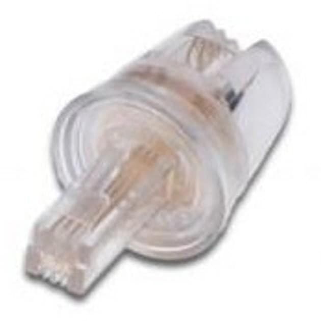 Plug Telefonico RJ11 Maschio 4 Poli 4 Contatti Antiattorcigliamento in Cavi Scontolo.net - Potenza, commercioVirtuoso.it