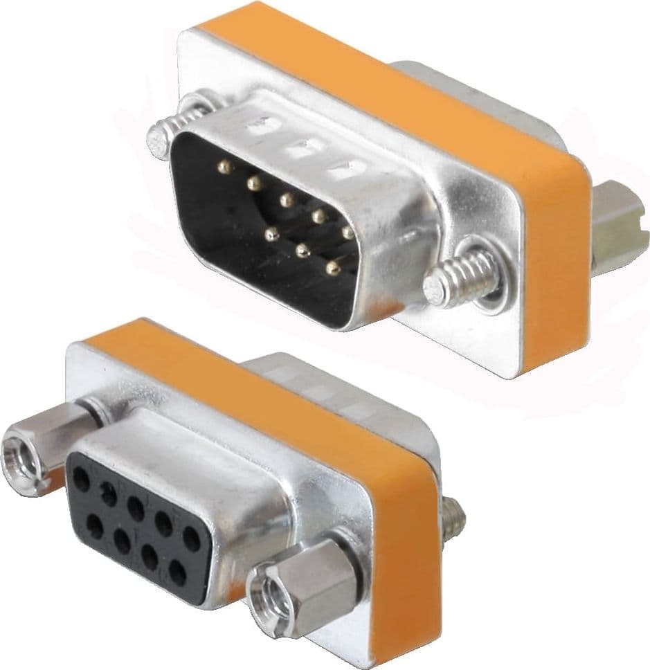 Gender Changer D-SUB 9 pin M/F Null Modem in  Scontolo.net - Potenza, commercioVirtuoso.it