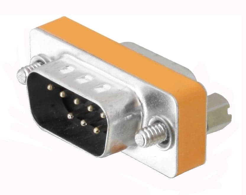 Gender Changer D-SUB 9 pin M/F Null Modem in  Scontolo.net - Potenza, commercioVirtuoso.it