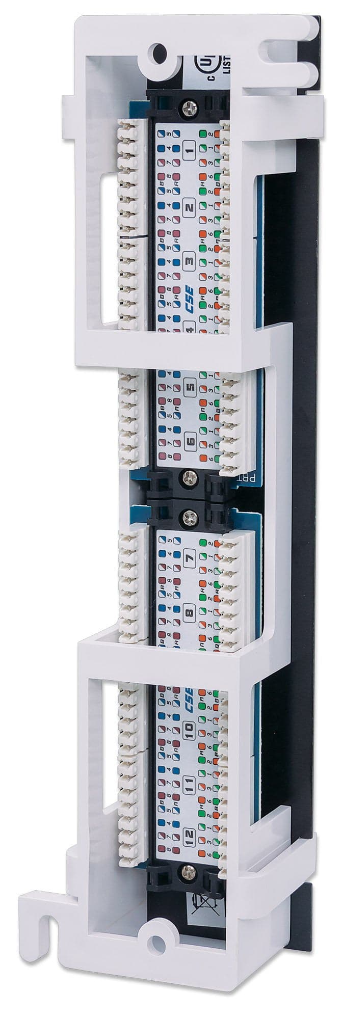Pannello Patch 12 Porte UTP Cat5e Installazione a Muro in Cavi Ethernet Scontolo.net - Potenza, commercioVirtuoso.it