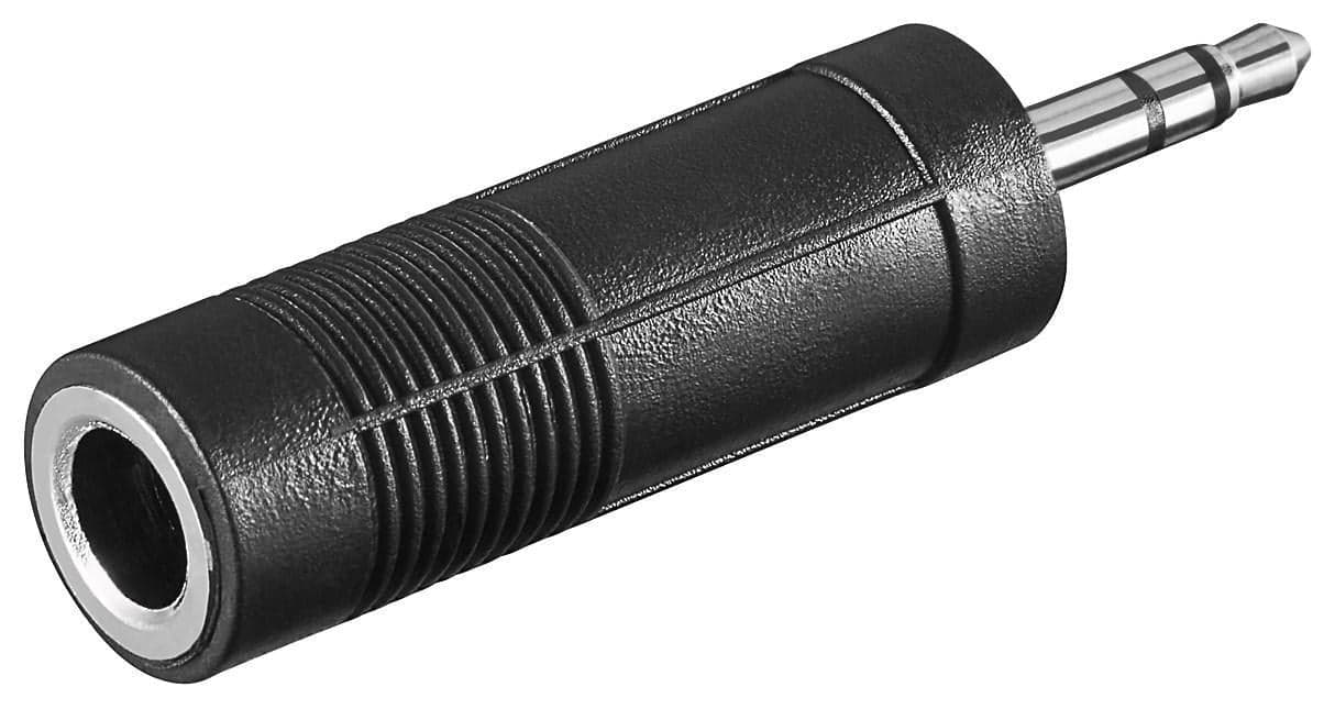 Adattatore Audio 3.5mm Maschio a 6.3mm Stereo Femmina in Adattatori Scontolo.net - Potenza, commercioVirtuoso.it