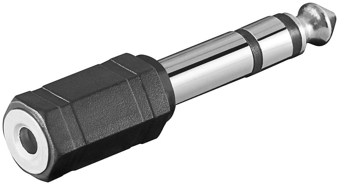 Adattatore Audio 6.3mm Maschio a 3.5mm Femmina Stereo in Adattatori Scontolo.net - Potenza, commercioVirtuoso.it