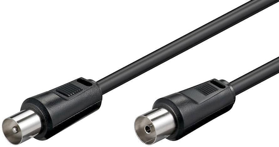 Cavo Antenna TV M/F 1,5 m nero in Cavi coassiali Scontolo.net - Potenza, commercioVirtuoso.it