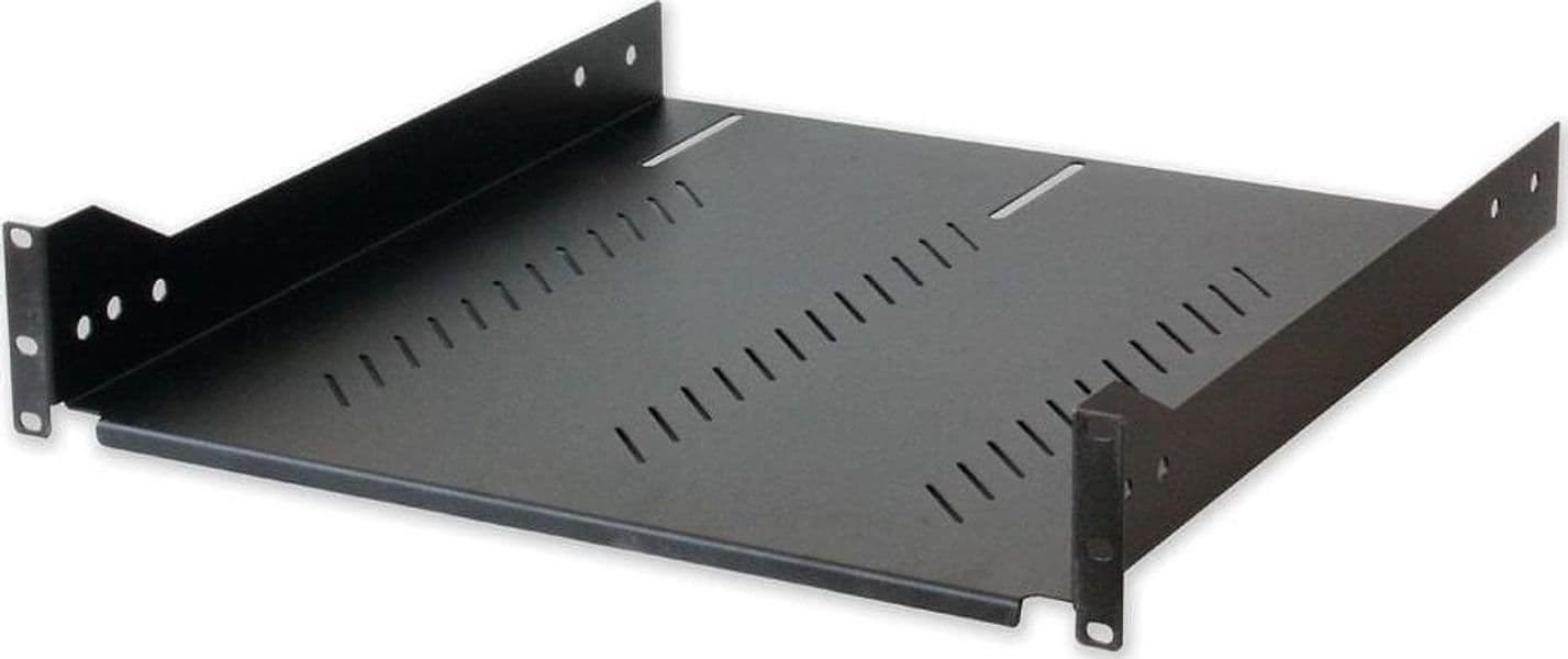Mensola per Rack 19'' 600 mm 2U Nera 4 punti in  Scontolo.net - Potenza, commercioVirtuoso.it