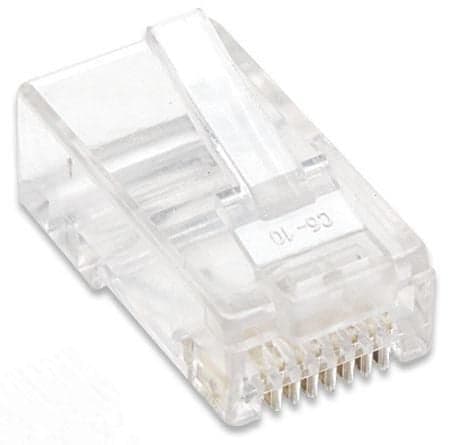 Plug Modulari RJ45 Cat5E per Cavo Rigido UTP in Cavi Ethernet Scontolo.net - Potenza, commercioVirtuoso.it