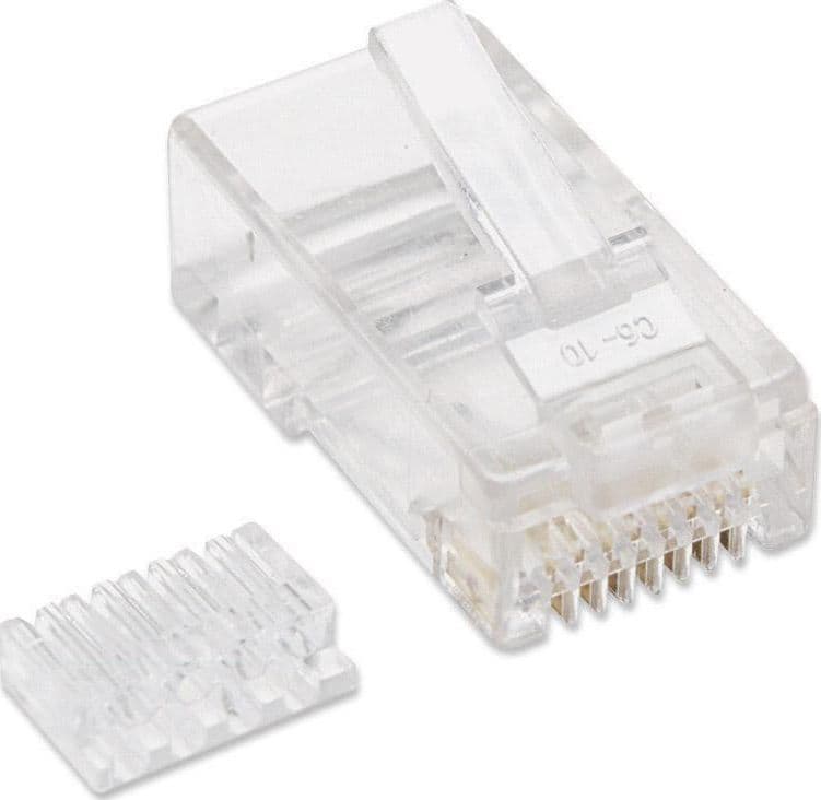 Plug Modulari RJ45 Cat5E con Slitta per Cavo Flessibile UTP in Cavi Ethernet Scontolo.net - Potenza, commercioVirtuoso.it