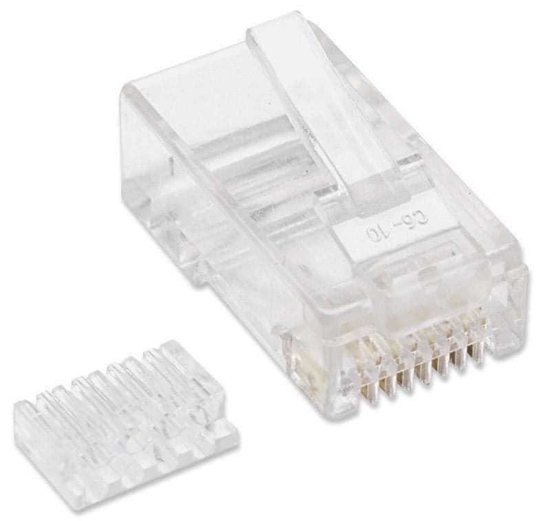 Plug Modulari RJ45 Cat5E con Slitta per Cavo Flessibile UTP in Cavi Ethernet Scontolo.net - Potenza, commercioVirtuoso.it