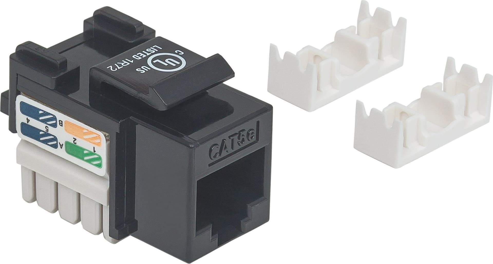 Frutto Keystone RJ45 Cat5e UTP Nero in Cavi Ethernet Scontolo.net - Potenza, commercioVirtuoso.it