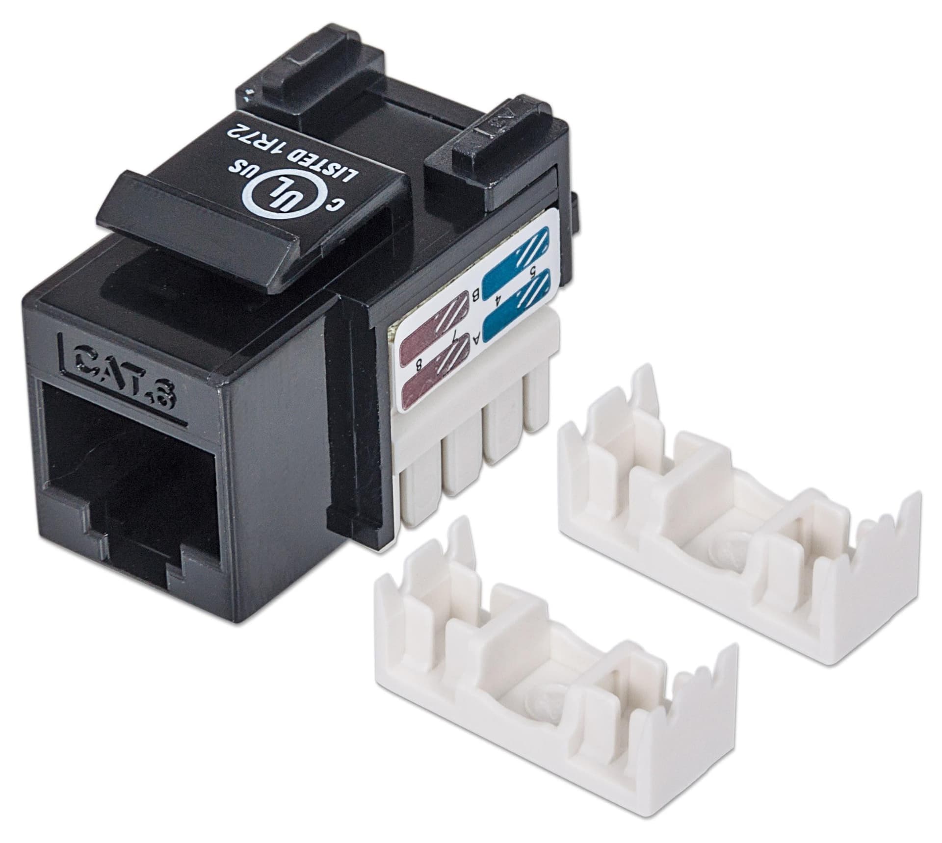 Frutto Keystone RJ45 Cat.6 UTP non schermato Nero in Cavi Ethernet Scontolo.net - Potenza, commercioVirtuoso.it