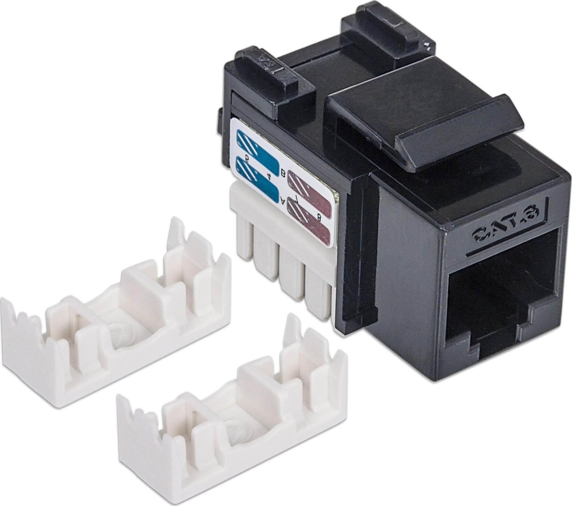 Frutto Keystone RJ45 Cat.6 UTP non schermato Nero in Cavi Ethernet Scontolo.net - Potenza, commercioVirtuoso.it