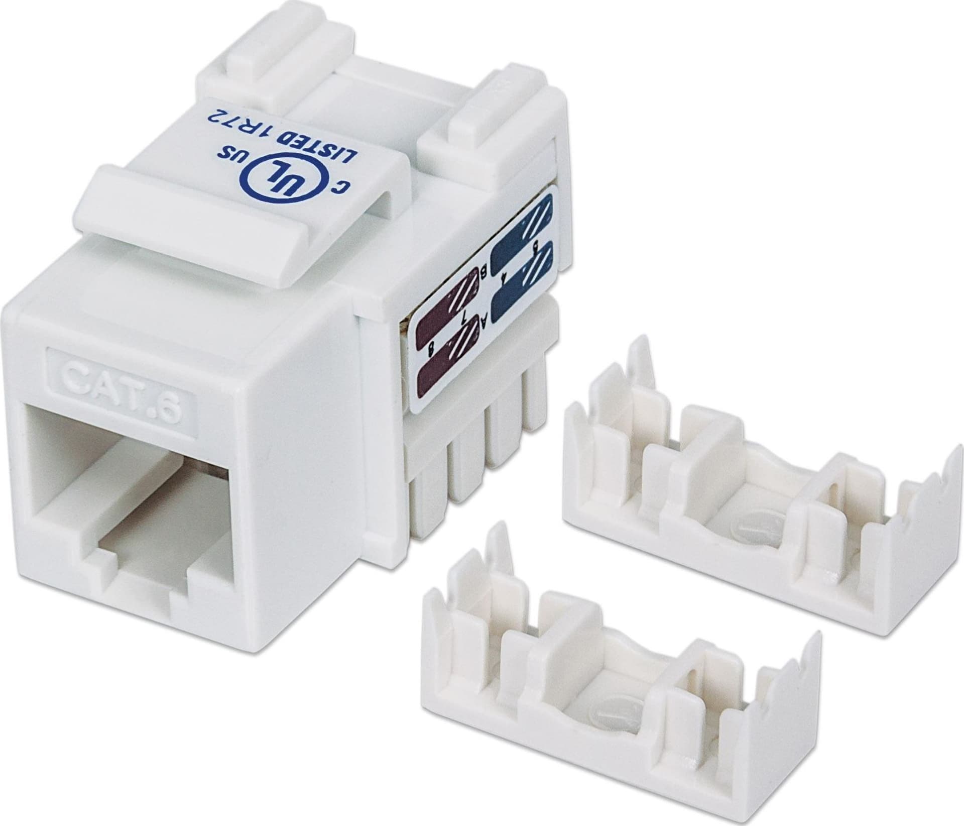 Frutto Keystone RJ45 Cat.6 UTP non schermato Bianco in Cavi Ethernet Scontolo.net - Potenza, commercioVirtuoso.it