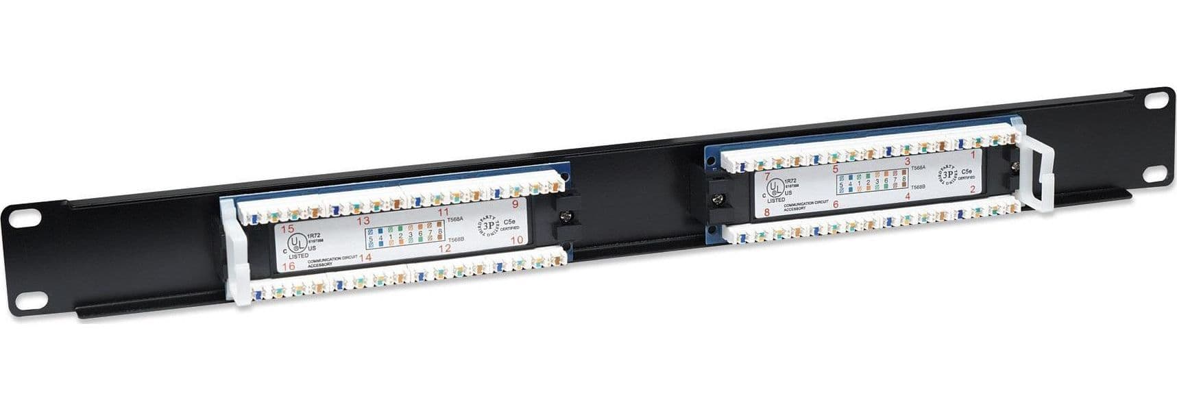 Pannello Patch UTP 16 posti RJ45 cat. 5E in Cavi Ethernet Scontolo.net - Potenza, commercioVirtuoso.it