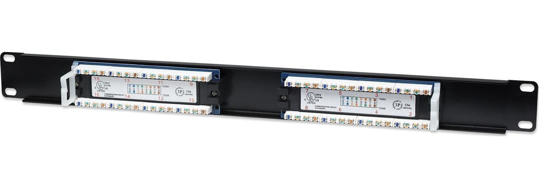 Pannello Patch UTP 16 posti RJ45 cat. 5E in Cavi Ethernet Scontolo.net - Potenza, commercioVirtuoso.it