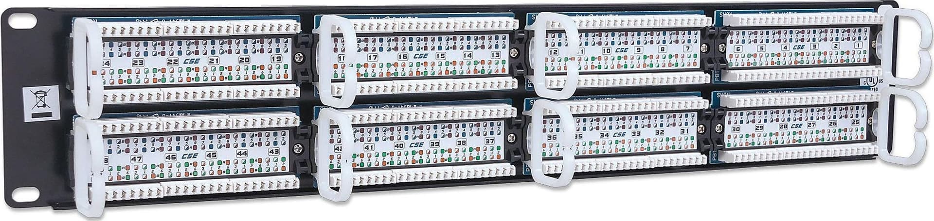 Pannello Patch UTP 48 Posti RJ45 cat. 5E in Cavi Ethernet Scontolo.net - Potenza, commercioVirtuoso.it
