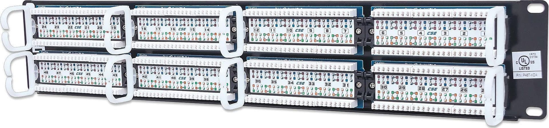Pannello Patch UTP 48 Posti RJ45 cat. 5E in Cavi Ethernet Scontolo.net - Potenza, commercioVirtuoso.it