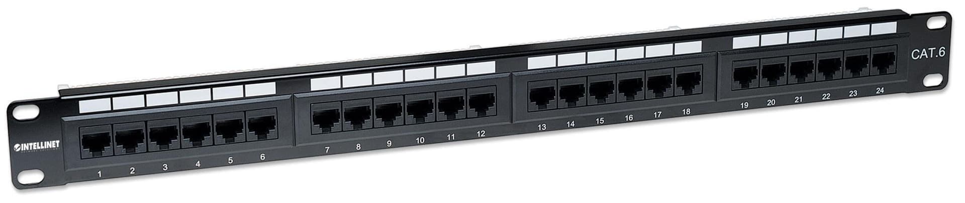 Pannello Patch UTP 24 posti RJ45 cat. 6 in Cavi Ethernet Scontolo.net - Potenza, commercioVirtuoso.it