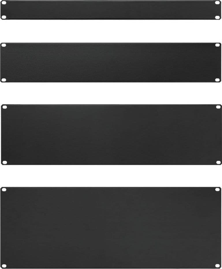 Pannello Cieco per Armadi Rack 19'' Nero 4 Unit&agrave in Armadietti metallici Scontolo.net - Potenza, commercioVirtuoso.it