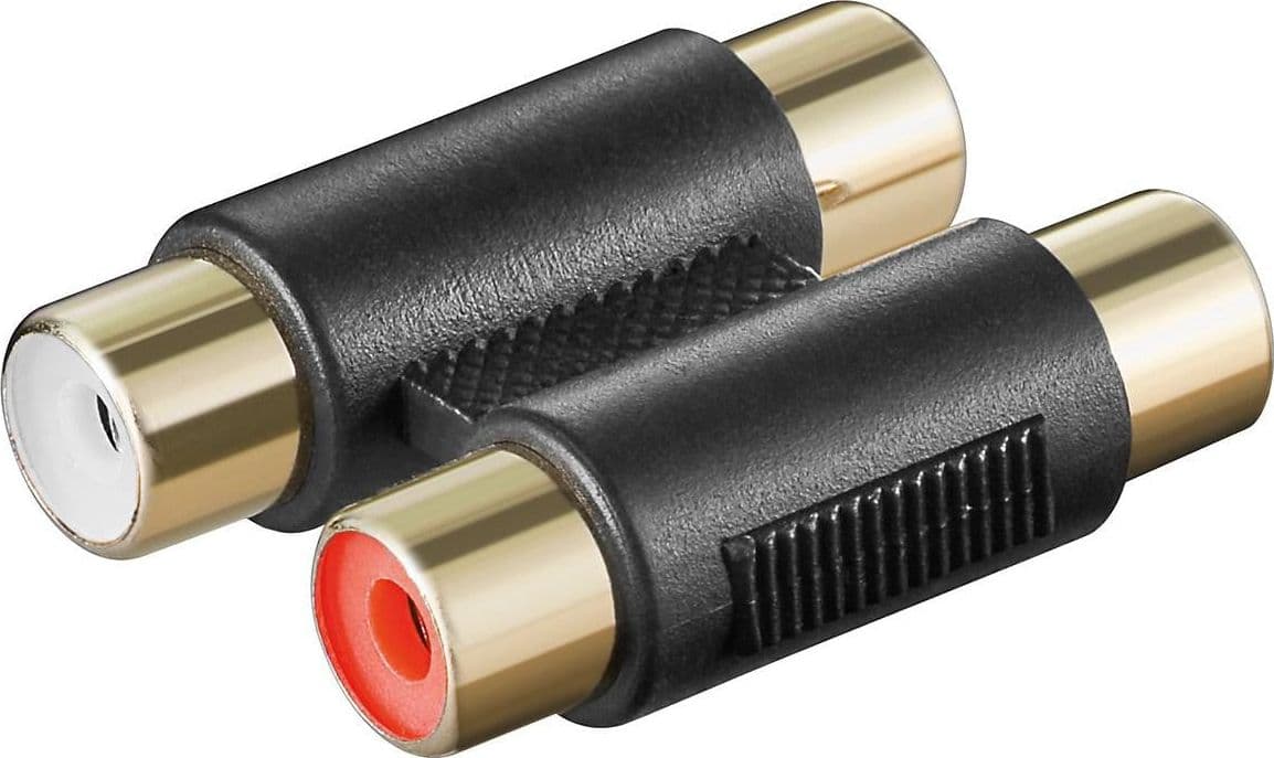 Adattatore audio doppio RCA Femmina/Femmina in Connettori RCA Scontolo.net - Potenza, commercioVirtuoso.it