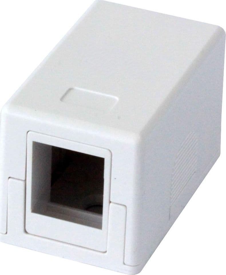 Presa a Muro per 1 Frutto Keystone Bianco in Prese a muro Scontolo.net - Potenza, commercioVirtuoso.it