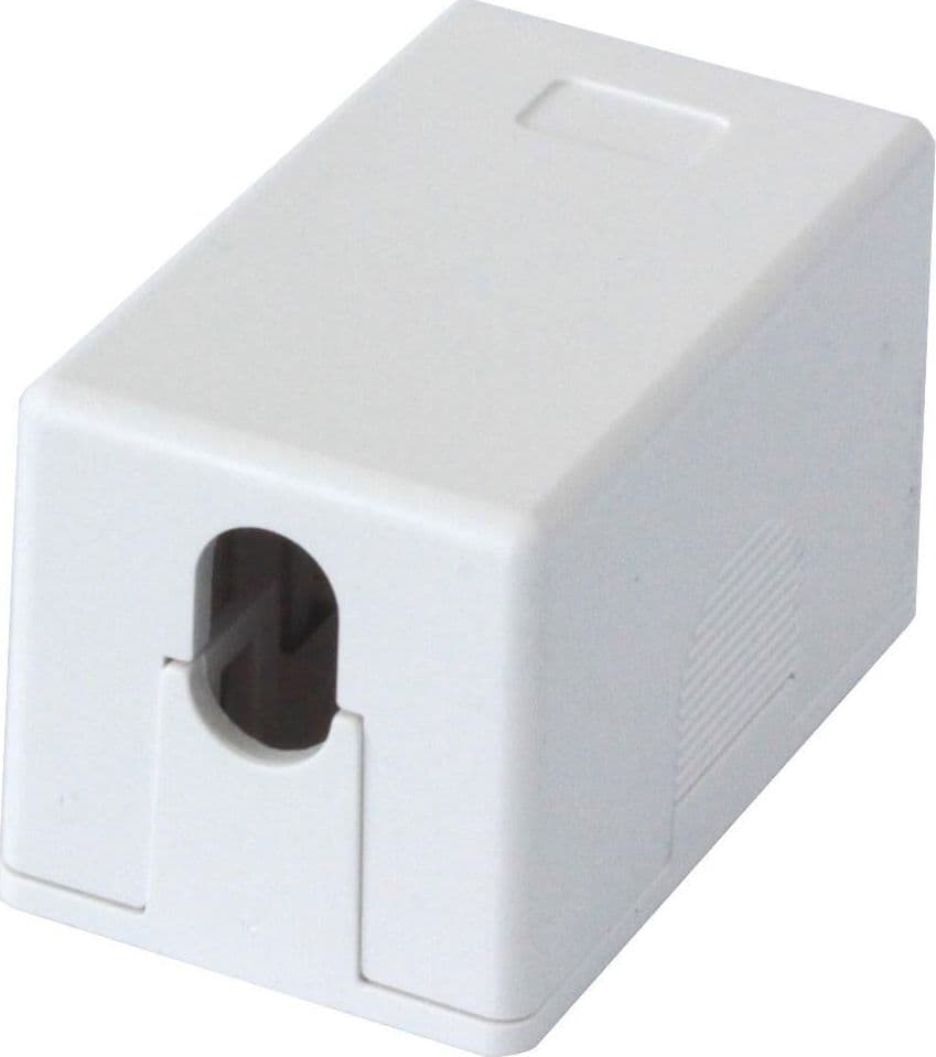 Presa a Muro per 1 Frutto Keystone Bianco in Prese a muro Scontolo.net - Potenza, commercioVirtuoso.it
